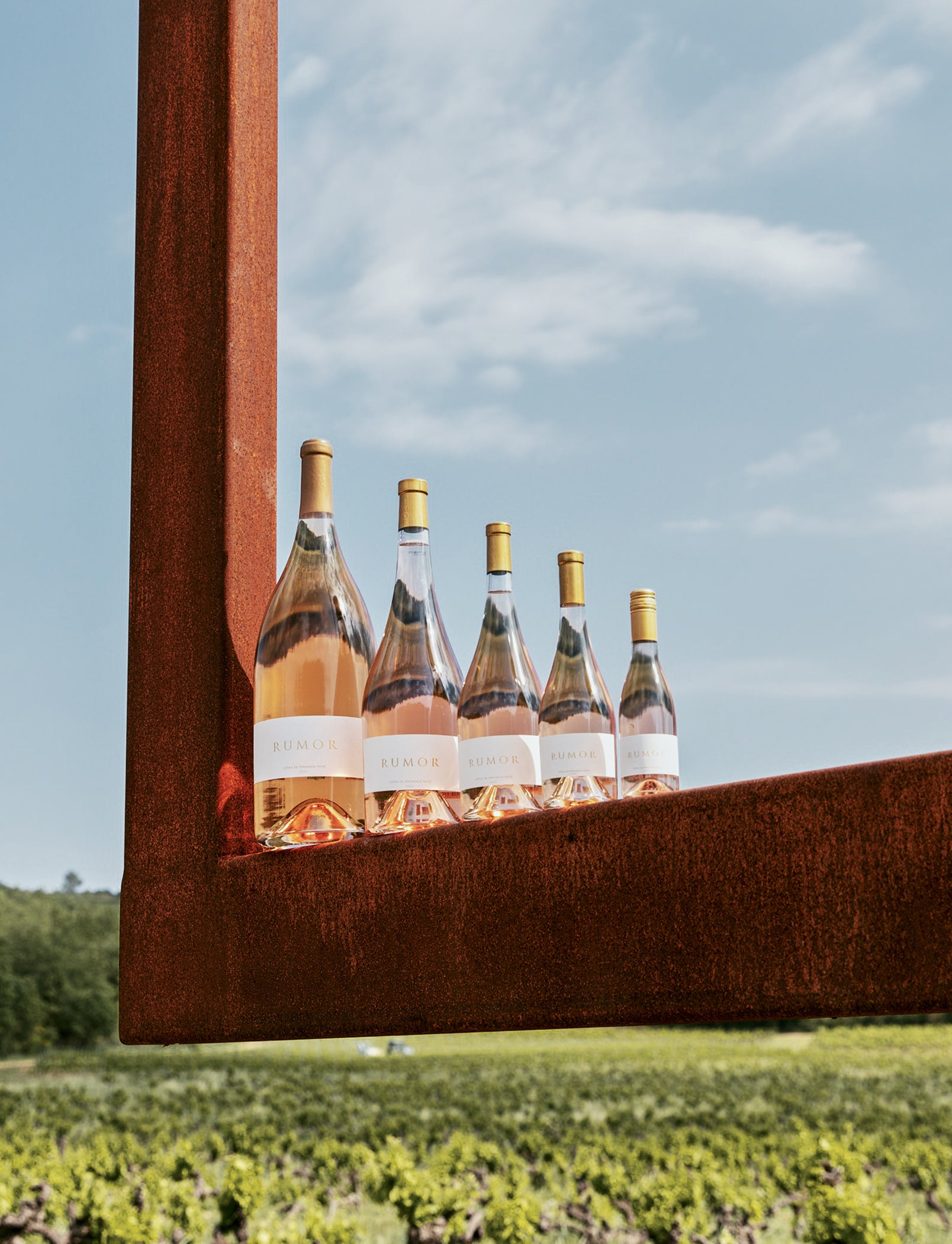 RUMOR Rosé bottle